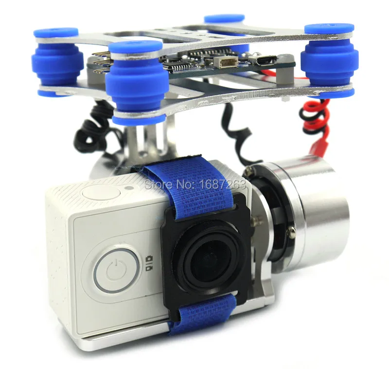 Metal Brushless Gimbal Camera Frame W/Motors And Controller For DJI Phantom Xiaomi Xiaoyi RTF