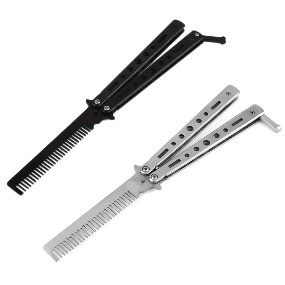 Popular Butterfly Knife Hair CombBuy Cheap Butterfly Knife Hair Comb