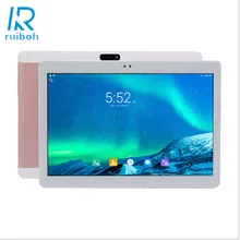 10.1inch 4G Lte Tablet PC Google Android 6.0 Quad Core 4G RAM 32GB ROM Dual SIM Cards 5.0M Camera Bluetooth GPS Tablet 10 + Gift