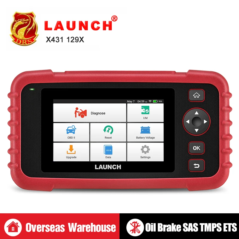 

100% original Launch DIY Code Reader CReader 6001 Full OBDII OBD2 function Read&Clear DTCs the same function as AL619 6001