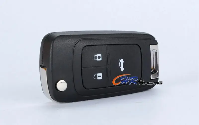 

Flip Folding 3 Button Flip Remote Key Shell Case Fob for Chevrolet Cruze