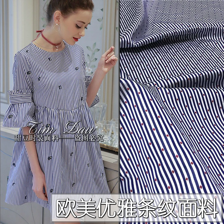 

140cm elegant striped jacquard fabric high-end suit dress jacquard fabric yarn-dyed patchwork fabric