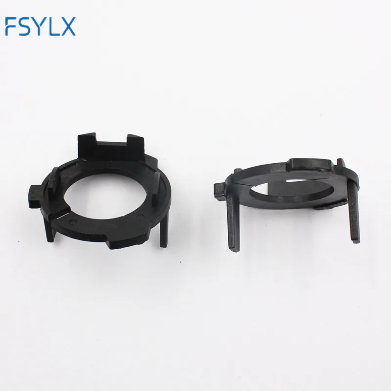 

FSYLX 2pcs H7 LED headlight bulb H7 LED adaptor base retainer adapter holder for VW NEW Lavida Gran Lavida Touran Tiguan