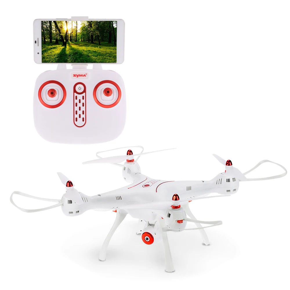 Радиоуправляемый Дрон с Wi Fi fpv X8SW и HD камерой 2 4G 4 канала 6 осей удержание высоты