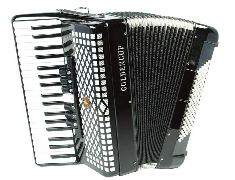 Sino-US joint venture goldencup brand accordion JH2017 37k/96bs 7+2variable tone accordion