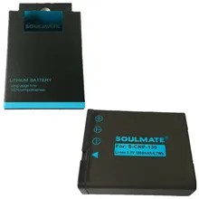 SOULMATE NP-130 CNP-130 lithium batteries pack NP 130 CNP130 Digital Camera Battery NP130 For Casio EX-ZR1000 200 300 1200 H35