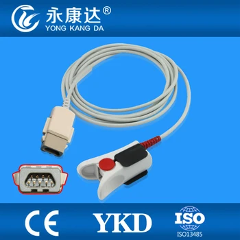 

Compatible Ohmeda adult finger clip SpO2 Sensor 3m,9pin