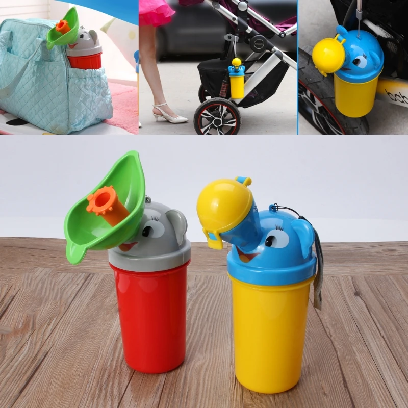 Portable Travel Cute Baby Urinal Kids Potty Girl Boy Car Toilet Vehicular Urinal JUN19-B