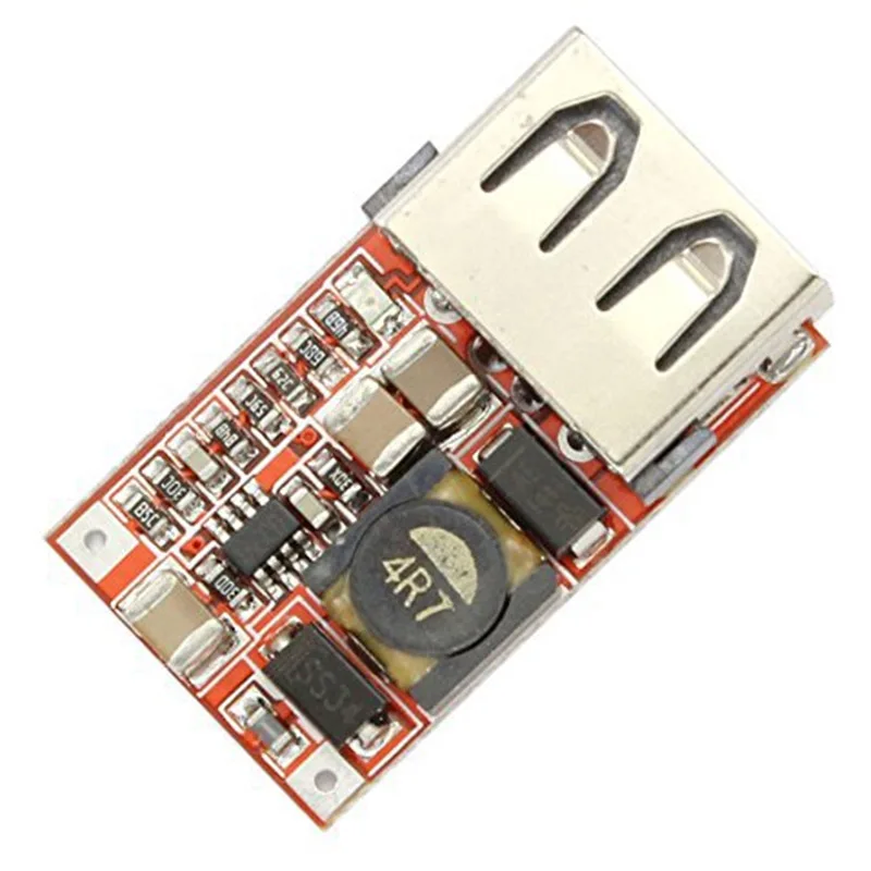 

USB Output Charger Step Down Power Module DC-DC Step Down Converter 6-24V12V24V to 5V 3A WIF66