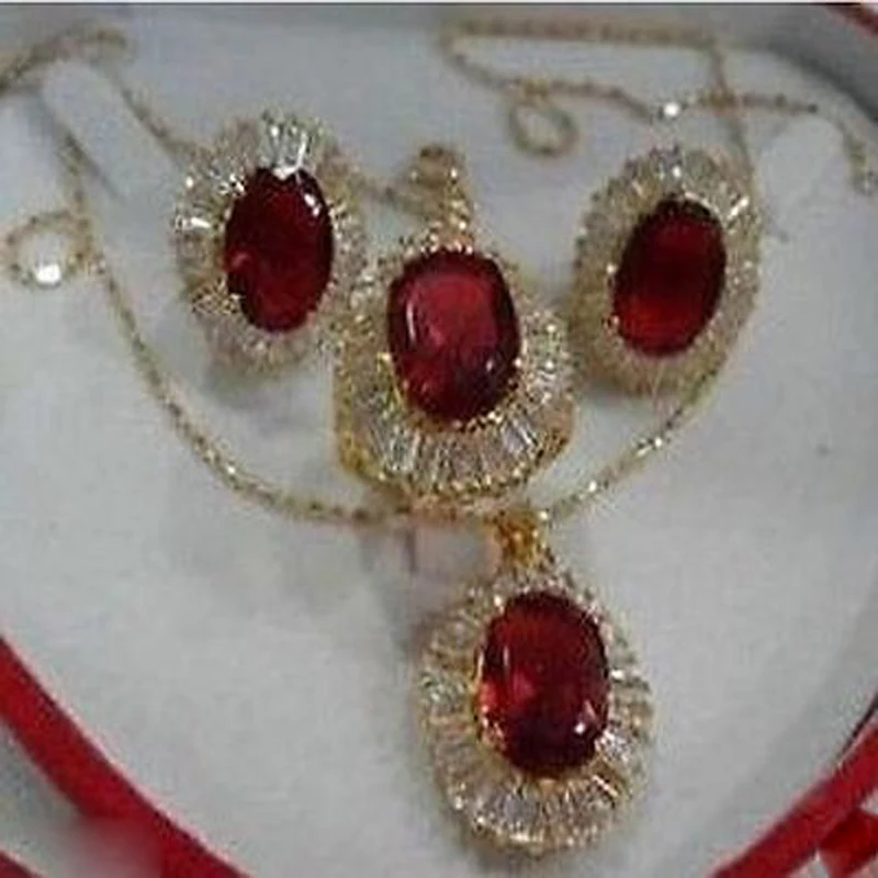 

NEW FASHION Pendant Earring Ring Jewellery Sets +(box) AA024