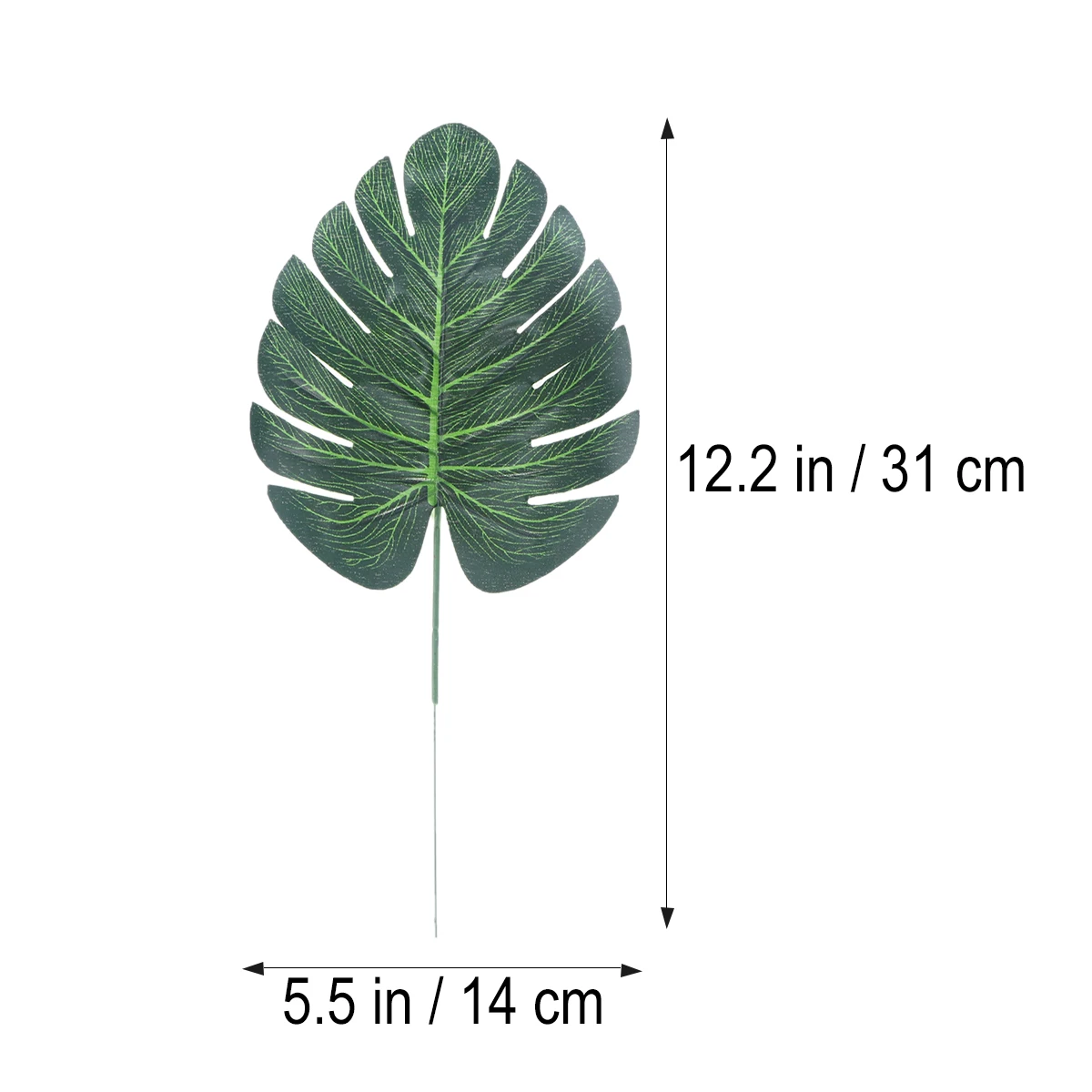 10 шт. L/M/S высокая имитация искусственного монстера лист тропического растения домашние вечерние офисные Декор магазина