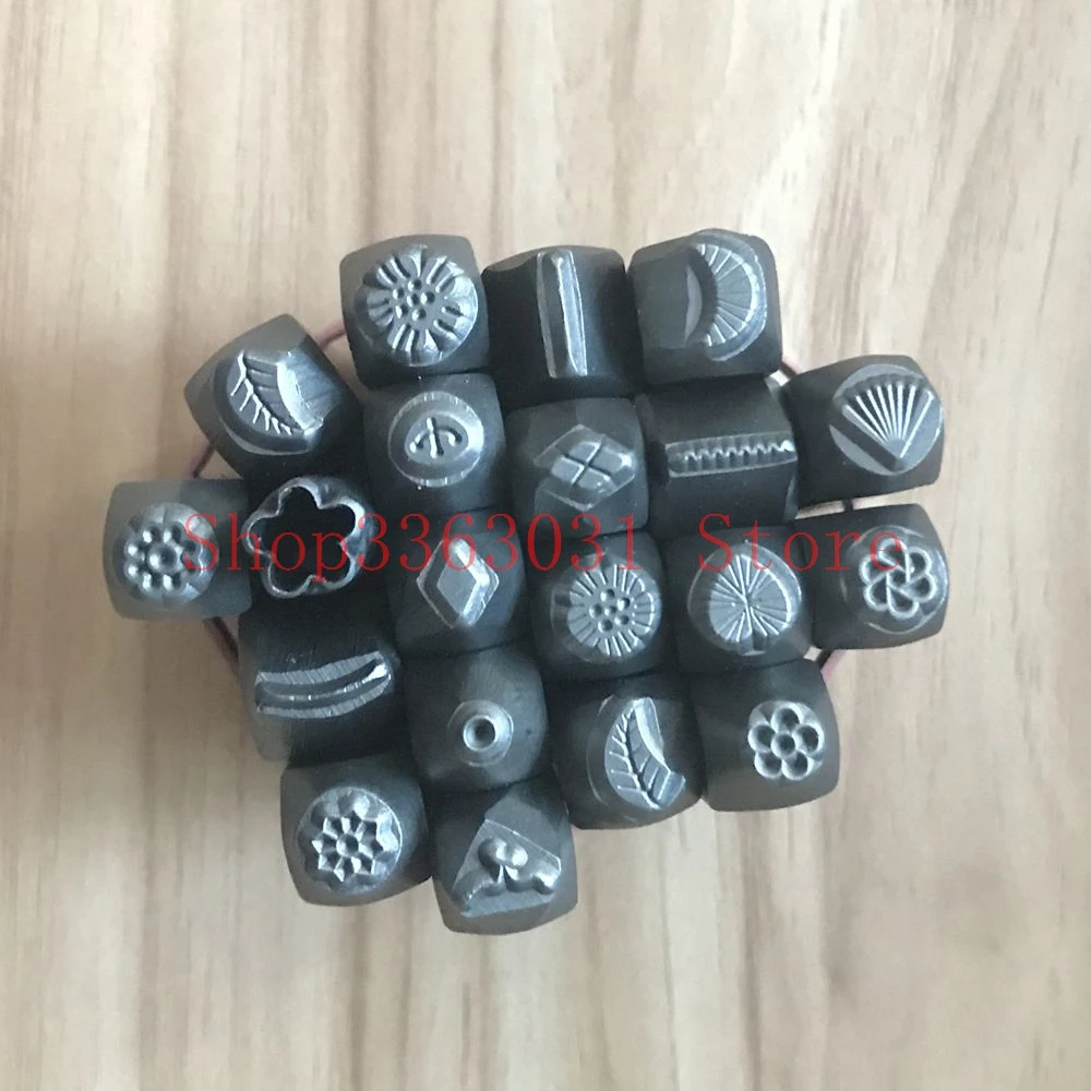 

Jewelry Stamp Hand Punch set For Impress Art Metal Jewelry DIY Tool
