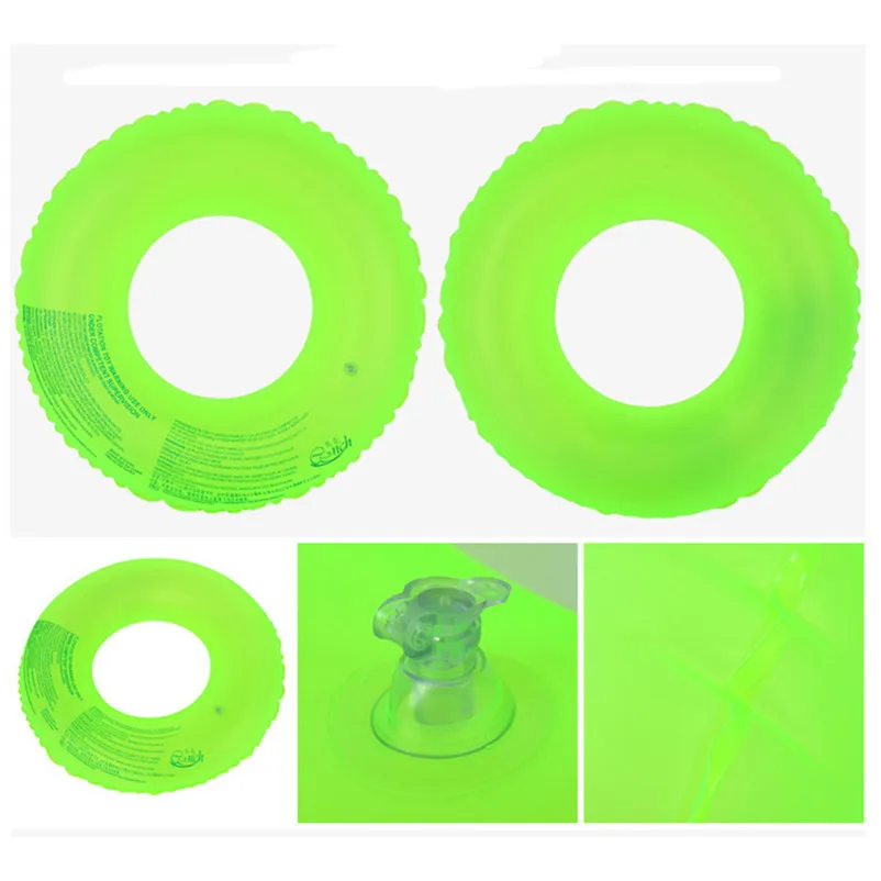 Woman kids summer Inflatable Swimming Swim Ring green Pool River Lake Beach Raft Floating Tube Ring water sports #4S04 (5)