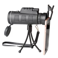 Monocular HD 40x60 Powerful Binoculars High Quality Zoom Great Handheld Telescope BAK4 Military HD Professional Hunting Gifts
