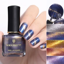 BORN PRETTY 6 мл перламутровый 3D магнитный лак для ногтей красочный Сияющий Маникюр для украшения ногтей лак для ногтей
