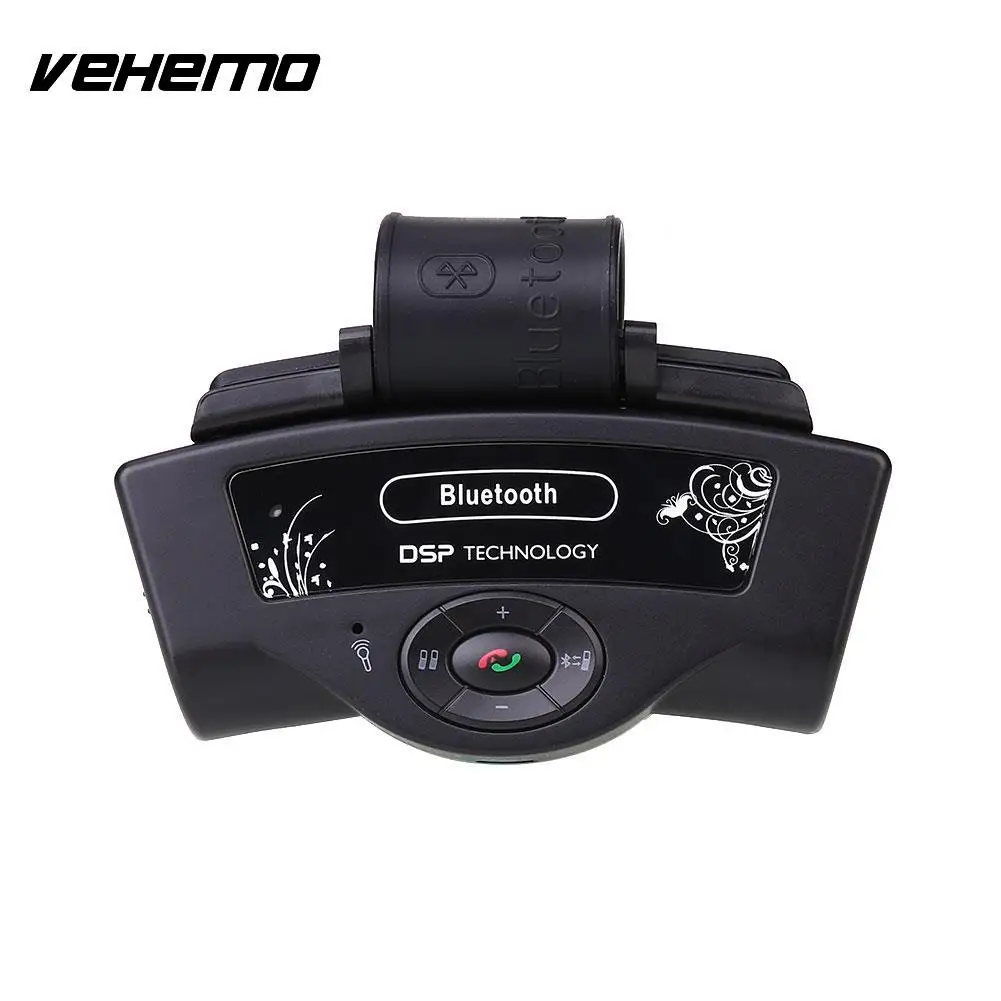 

Vehemo Handsfree Speaker Steering Wheel Bluetooth Receiver Car Auto Kit BT8109B