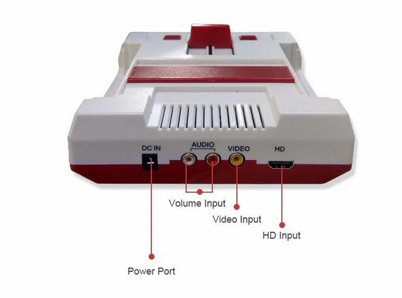 Новейшая для FC игровая консоль 8 бит Nes Классический игровой плеер с 268 бесплатными играми HDMI tv Out беспроводной геймпад высокого разрешения
