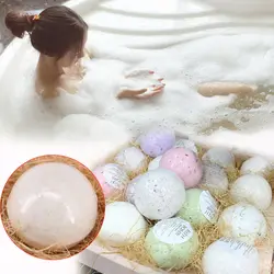 Премиум пузырь Для ванной бомба мяч Эфирные масла ручной работы spa Рождественский подарок