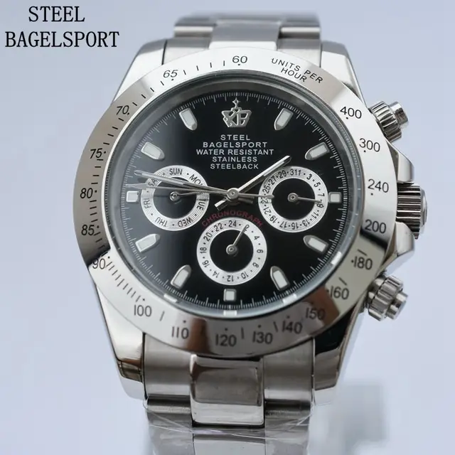 STEELBAGELSPORT Luxury Brand Watch Classic Men Waterproof Automatic Mechanical M STEELBAGELSPORT Luxury Brand Watch Classic Men Waterproof Automatic Mechanical M