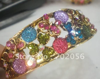 

Gorgeous Womens rhinestone Bangle BRACELET Animal design Jewelry Jewellery 20pcs/lot #1010