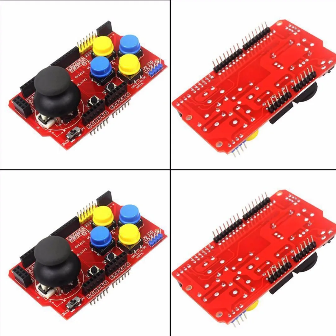 Computer & Office 3d Printers & 3d Scanners Gamepads Joystick Keypad Shield Nrf24l01 Nk 5110 Lcd I2c Durable Service