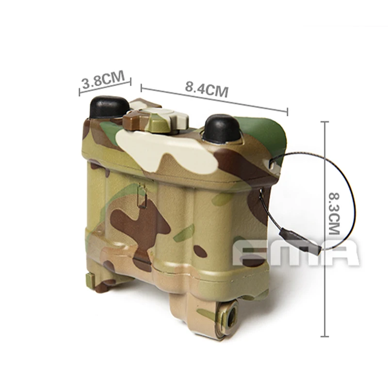 Details about / FMA Tactical NVG PVS-31 Battery Case Dummy For Night Vision Model MultiCam Camo