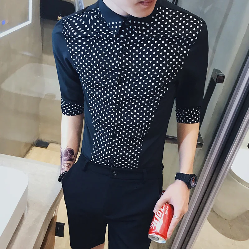 Spring Men Shirt Brand New 2021 Fashion 