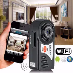 Самый маленький Камера 480 P DVR Беспроводной Мини Wi-Fi IP Камера видео Регистраторы инфракрасный Ночное видение ИК Камера