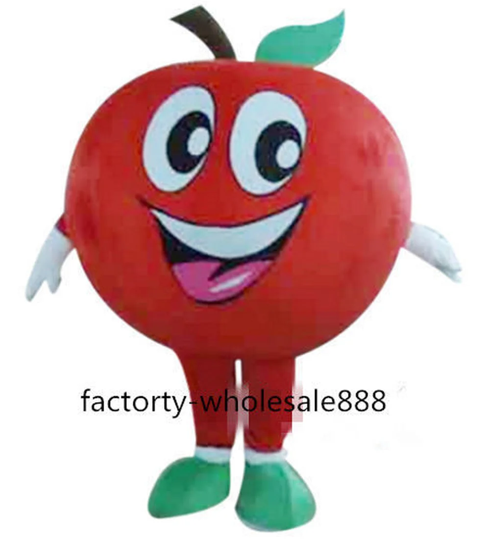 

Advertising Apple Fruit Mascot Costume Suits Cosplay Party Game Dress Outfits Clothing Advertising Carnival Halloween Christmas