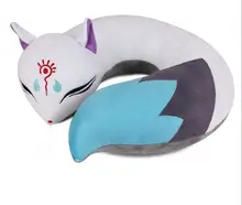 foxes doll Stuffed & Plush plush U type naps neck pillow Christmas birthday gift  D061