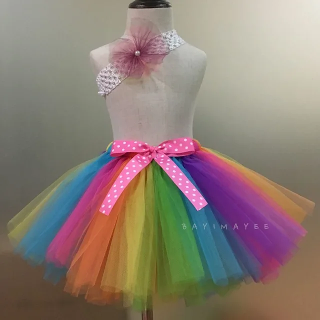 Gonna Tutù Per Bambine - Tulle Stratificato Con Paillettes, Per Balletto E Feste - Foto 9