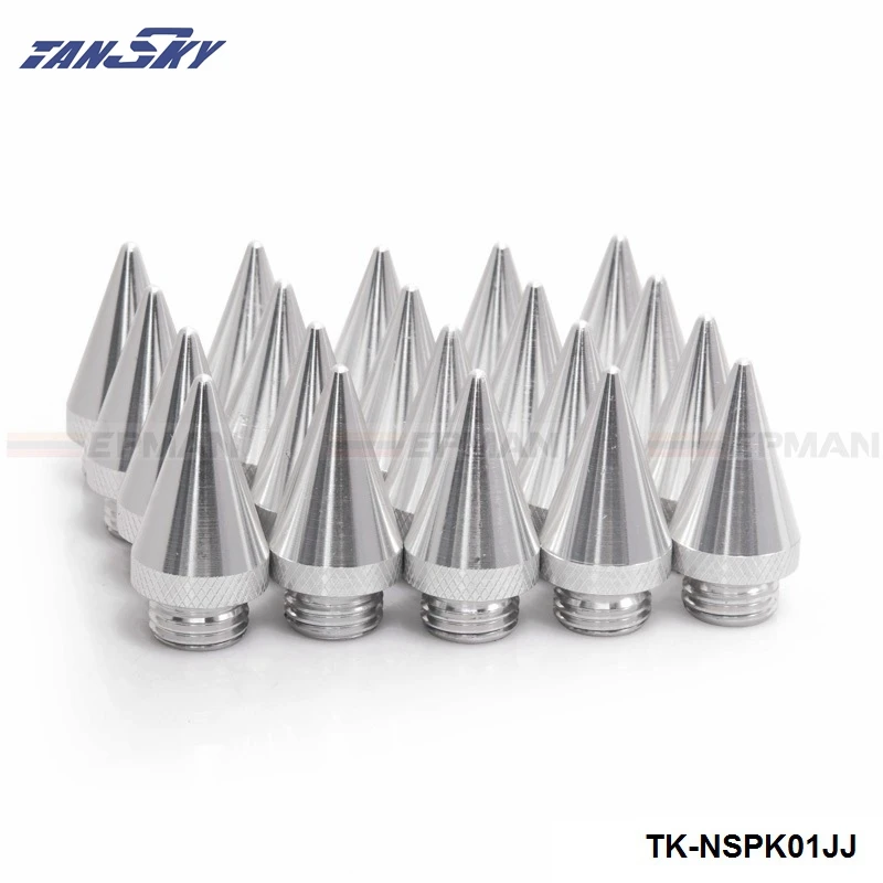20 шт. алюминиевый Расширенный тюнер шипы для колес обода гайки jdm Racing TK NSPK01JJ|aluminum