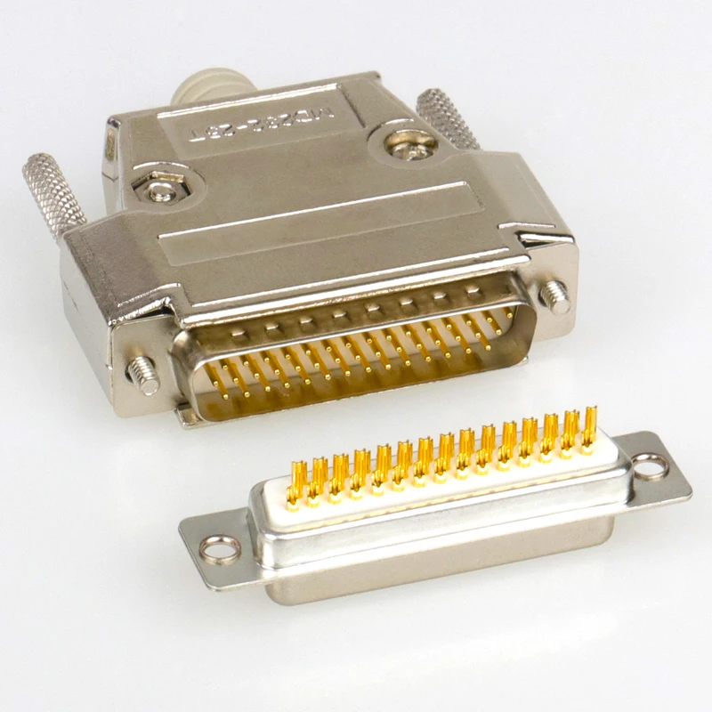 

DB44 Plug Welding Three Core Needle Row 44 Core Male / Female Head / D-SUB44 Metal Case