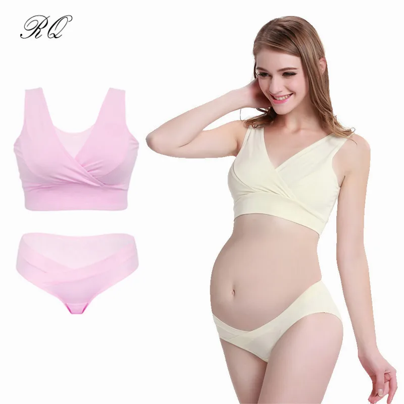 Aliexpress.com : Buy RQ Maternity bra+panties set prevent