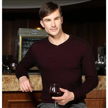 Настоящие кашемировые свитера мужские пуловеры из чистого кашемира мужские зимние кашемировые свитера Индивидуальные Большие размеры цвет