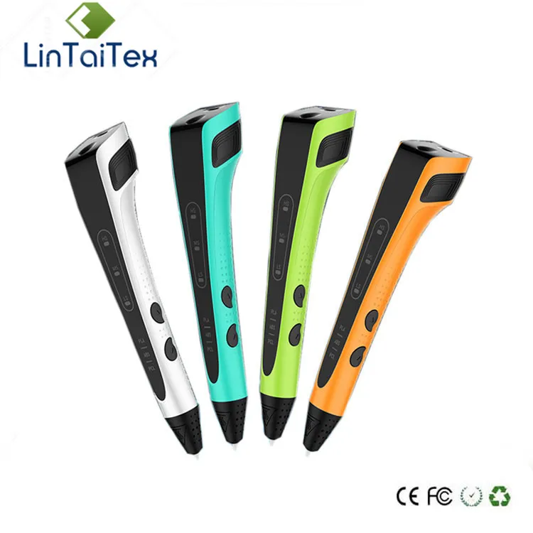 LinTaiTex 3D Ручка для рисования Регулируемая температура 3d с подарочной упаковкой P64