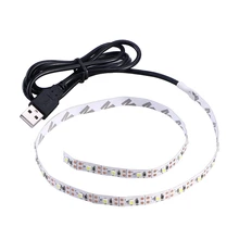 1 м Светодиодная лента с питанием от USB светильник s не