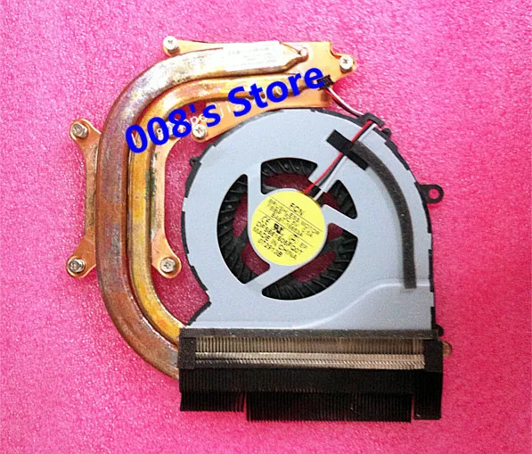 

New Laptop Cooler Radiator Heatsink Fan For Samsung NP550P5C NP550P7C BA62-00675A BA81-16653A DFS661605FQ0T FBBP DC 5V 0.5A
