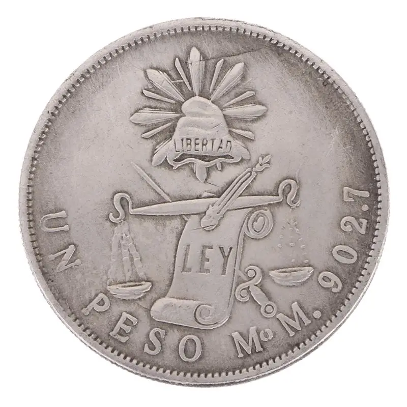 1872 винтажная мексиканское песо памятная монета художественные подарки для коллекции сувенир