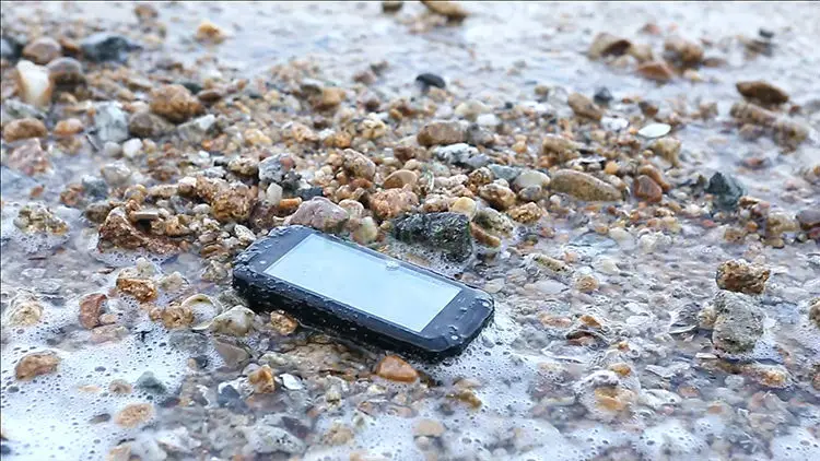 original LEMHoov L15 IP68 Waterproof phone Rugged Android Smartphone MTK6582 Quad Core NFC GPS Dual sim UHF VHF Walike Talkie