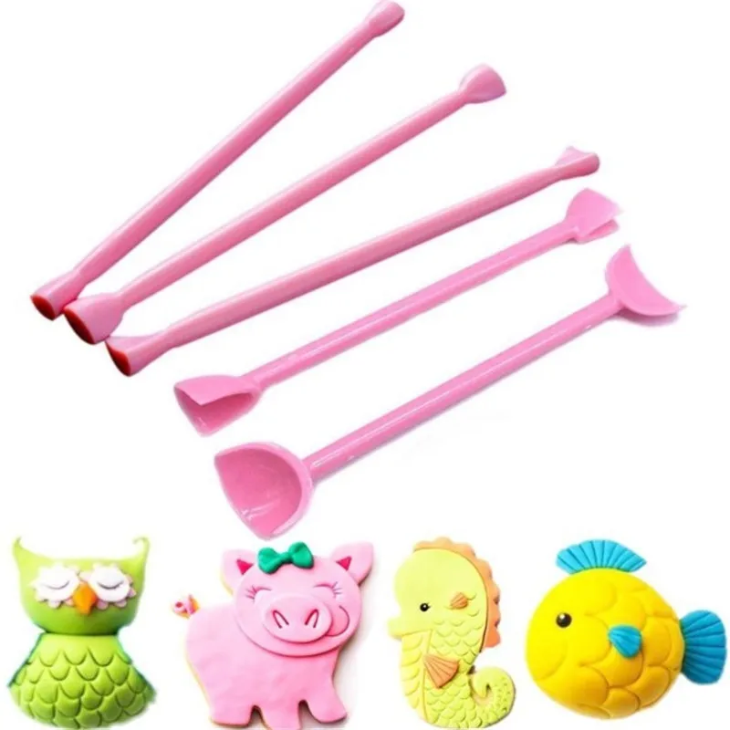 

TTLIFE Cartoon Eyes Nose Fondant Cake Decorating Cutter Fondant Sugar Craft Mold Pastry Carving Cutter Flower Clay Baking