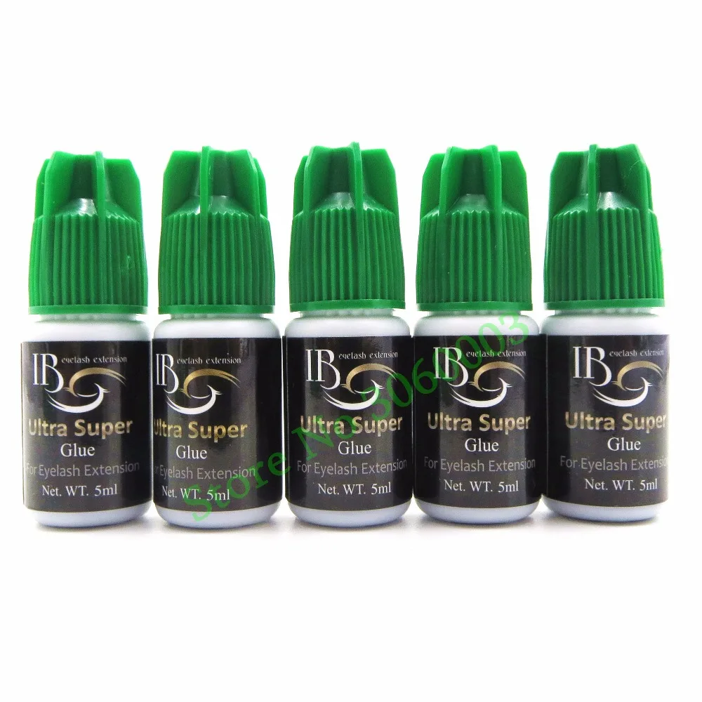 

5ml IB Ultra super Lash Adhesive Eyelash Glue Waterproof False Eyelash Glue Fast dry 1-2second