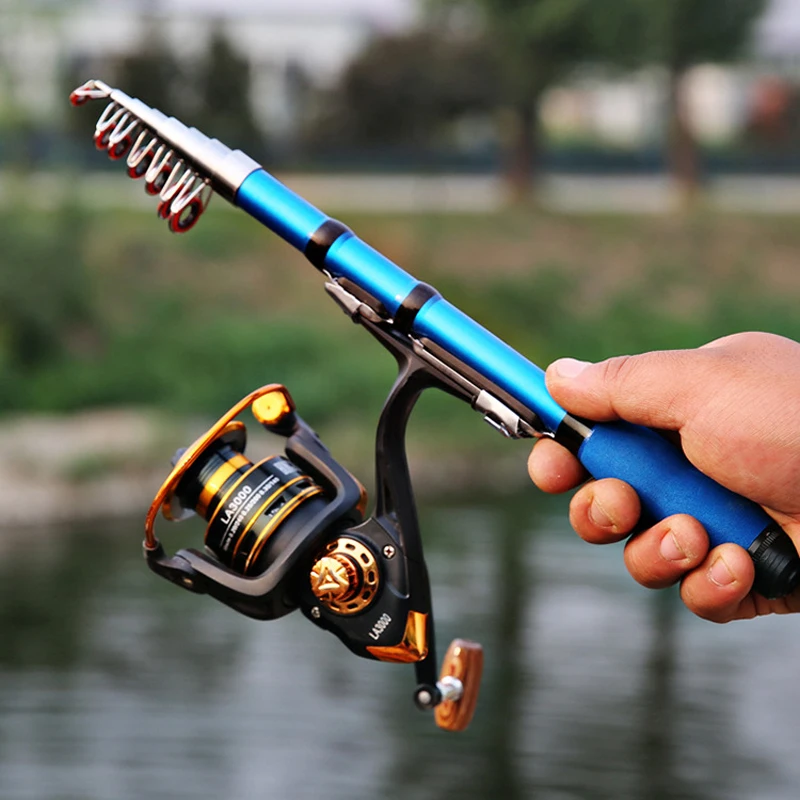 

1-2.3m super short telescopic spinning rod hard pocket travel rod boat rock stream stick carbon hard pesca pole