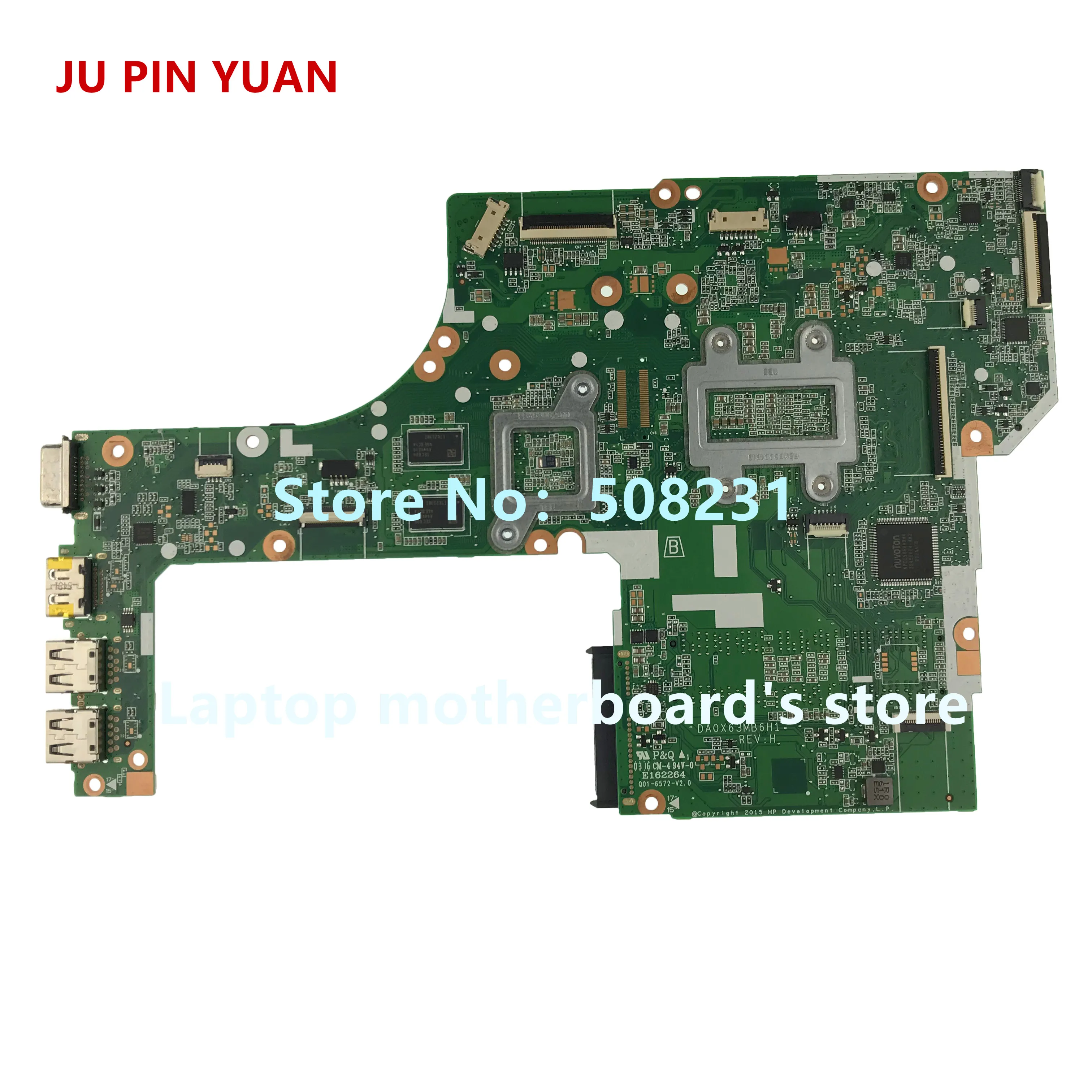 JU PIN юаней 930576-601 DCM40 LA-F031P материнская плата для hp ноутбука 14-BF 14-bf058TX Тетрадь PC 940 м X 2 ГБ i7-7500U полностью протестированы