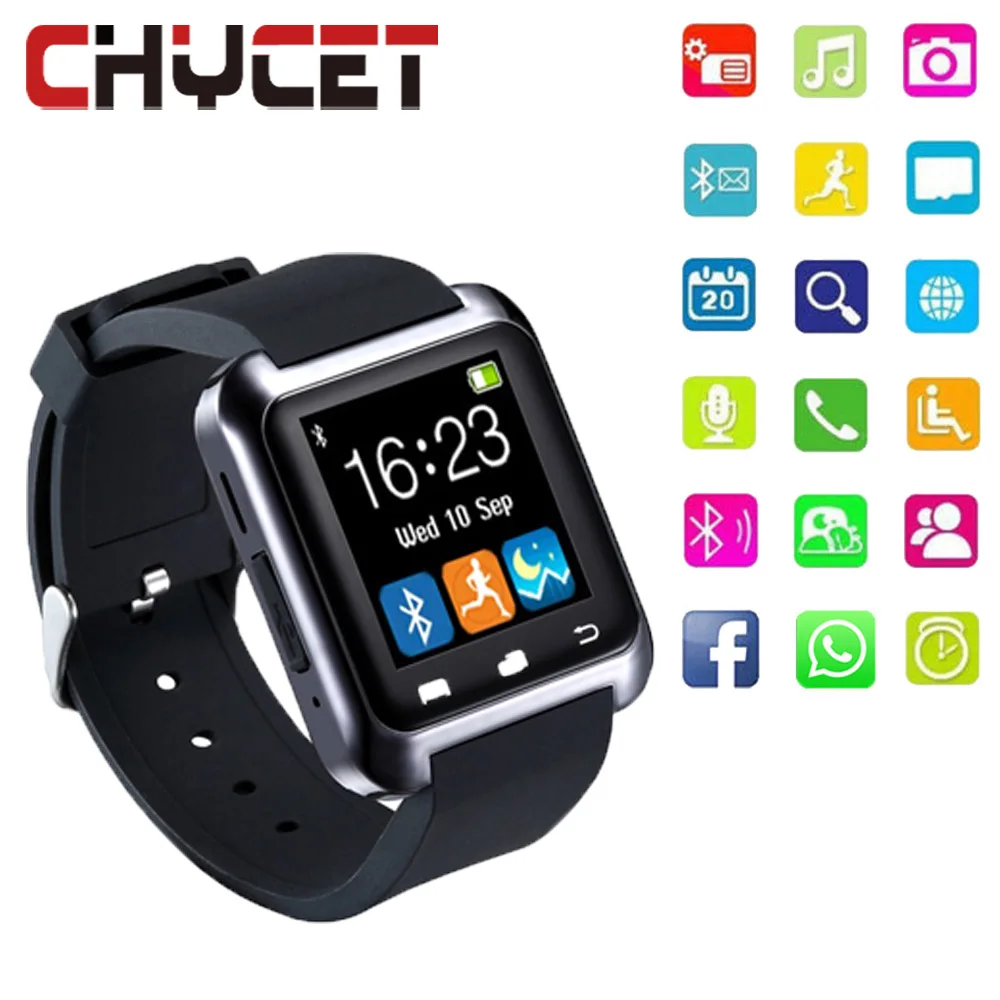 Smartwatch Bluetooth Smart Watch U80 for iPhone IOS Android Smart Phone Wear Clock Wearable Device Smartwach