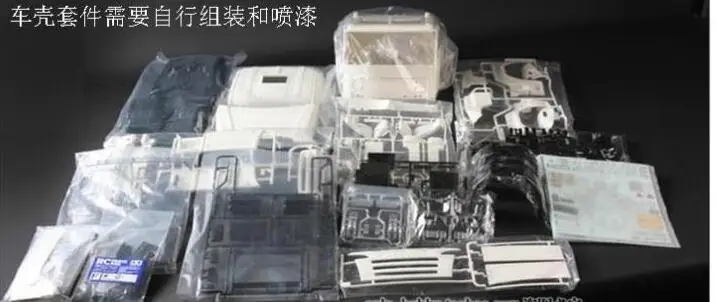 Корпус Корпуса и внутренние детали для 1/14 масштабе Радиоуправляемый Тамия лейсу