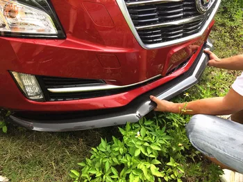 

2013 2014 ATS front lip spoiler -D3 STYLE carbon fiber front lip spoiler for Cadillac ATS (not fit coupe) nice fitment!