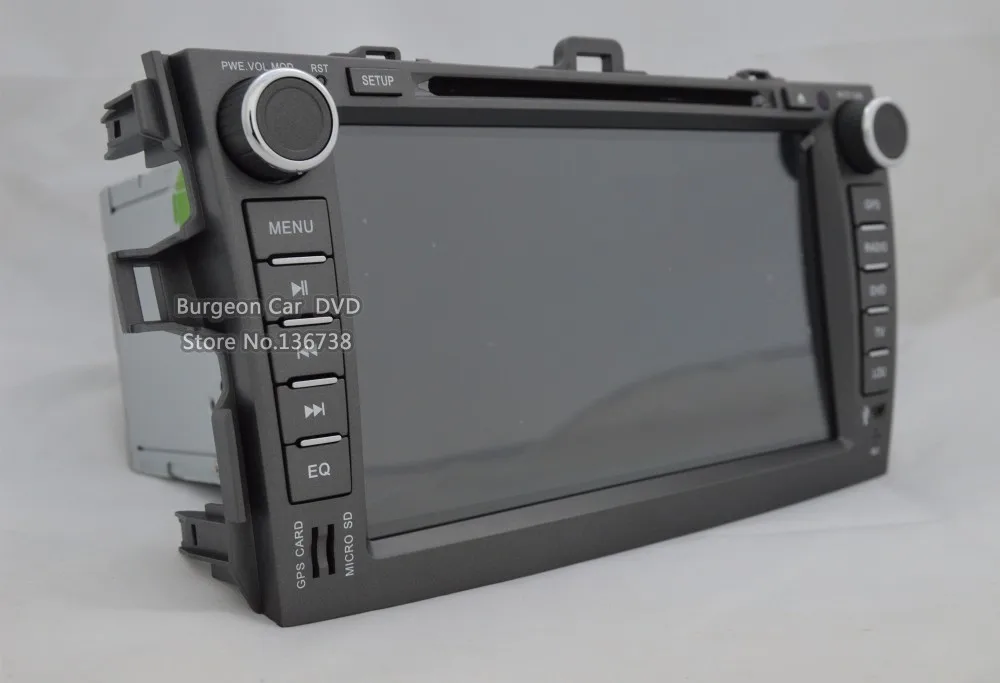 Discount Car DVD Player for Toyota Corolla 2007-2011 Touch Screen Bluetooth USB SD iPhone 3G WiFi GPS Navigation Radio Central Multimidia 47