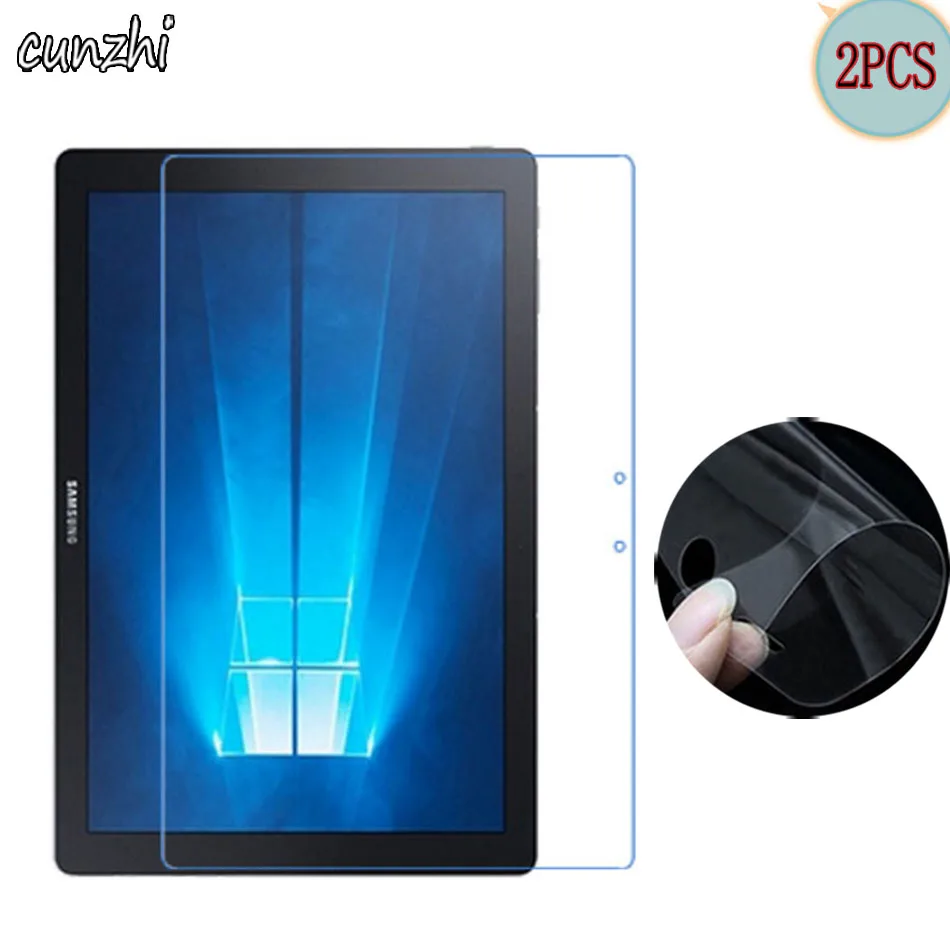 2 шт прозрачные мягкие ультра тонкие Защитные пленки для планшета samsung Galaxy TabPro S W700