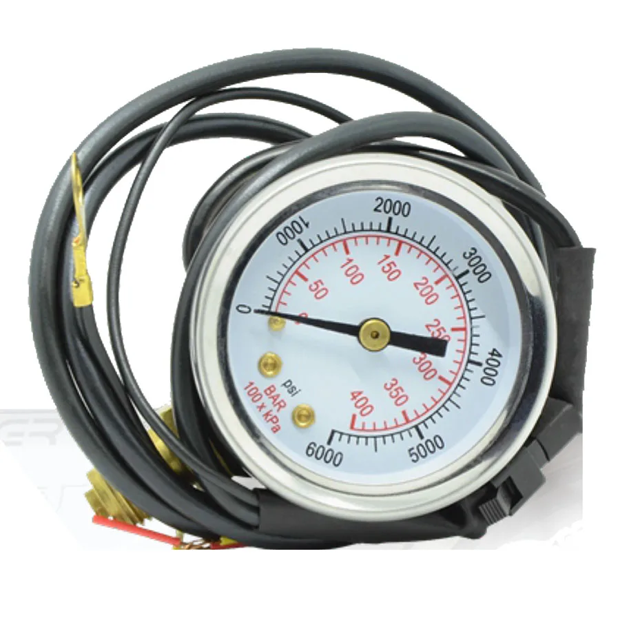 Cng Lpg Gas Car Pressure Gauge 0 400bar With Electronic Transfer